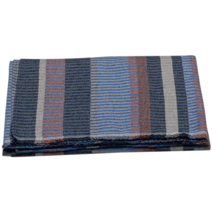 David Fussenegger LIMA Multicolor Baumwolldecke - 140x200 cm - blau David Fussenegger LIMA Multicolor Baumwolldecke - 140x200 Cm - Blau -David Fussenegger Shop unnamed file 990